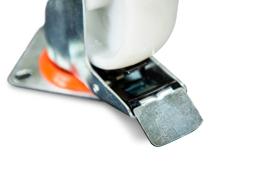 Колесо поворотное полипропилен SRCnb 55 125 мм с тормозом (N) по ценам производителя в Екатеринбурге с доставкой по всей России