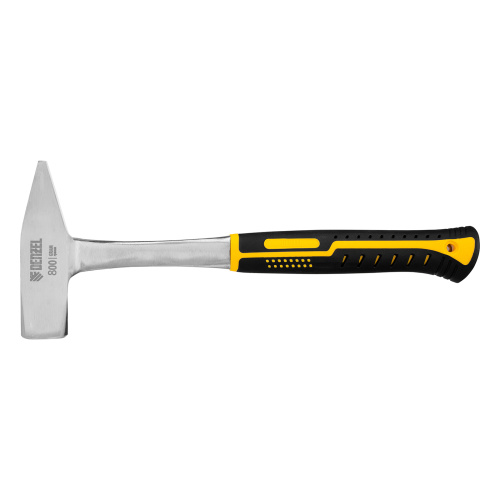 Молоток слесарный 800 г, цельнометаллический, двухкомпонентная рукоятка Denzel по ценам производителя в Екатеринбурге с доставкой по всей России