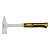 Молоток слесарный 800 г, цельнометаллический, двухкомпонентная рукоятка Denzel по ценам производителя в Екатеринбурге с доставкой по всей России