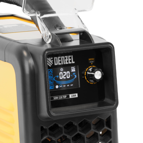 Аппарат инвертор. дуговой сварки SDM-220 Top, 220 А, ПВ 60% кейс Denzel по ценам производителя в Екатеринбурге с доставкой по всей России