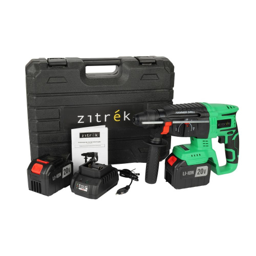 Перфоратор аккумуляторный Zitrek ZKCH20 PRO (20В, Li-ion 2x6.0Ач, з/у, кейс) по ценам производителя в Екатеринбурге с доставкой по всей России