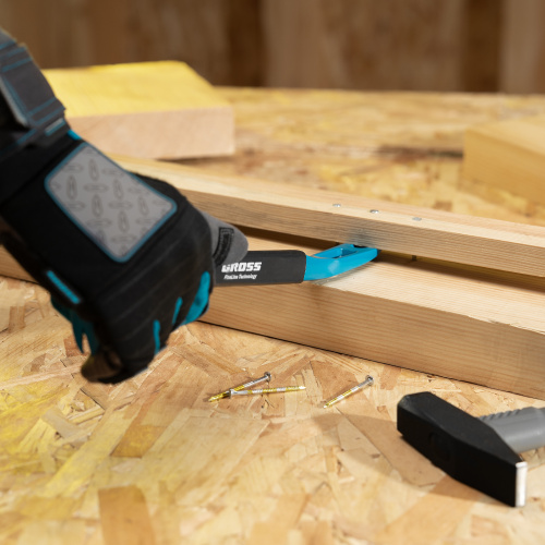 Лом-гвоздодер, обрезиненная рукоятка, 300 x 22 x 14мм Gross по ценам производителя в Екатеринбурге с доставкой по всей России