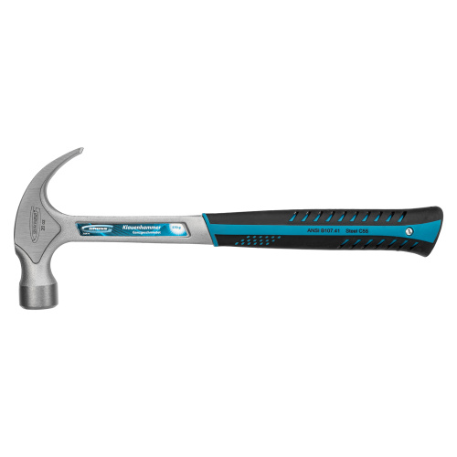 Молоток-гвоздодер, 570 г, цельнокованый, трехкомпонентная рукоятка Gross по ценам производителя в Екатеринбурге с доставкой по всей России