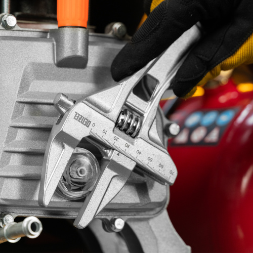 Ключ разводной 205 мм, алюминиевый Denzel по ценам производителя в Екатеринбурге с доставкой по всей России