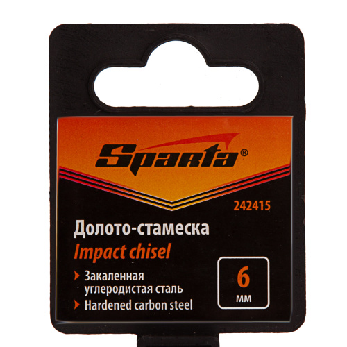 Долото-стамеска 6 мм, деревянная рукоятка Sparta по ценам производителя в Екатеринбурге с доставкой по всей России