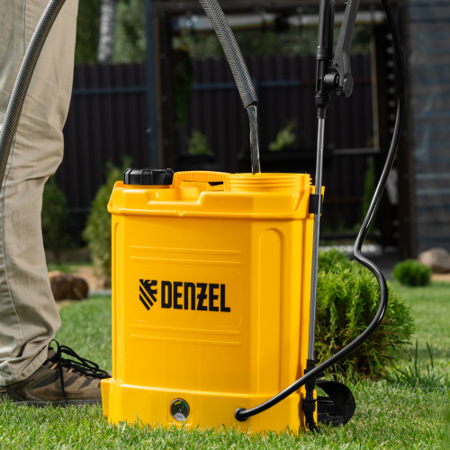 Опрыскиватель ранцевый аккумуляторный D-12LA, 12 л, 12 В, 8 Ач Denzel по ценам производителя в Екатеринбурге с доставкой по всей России