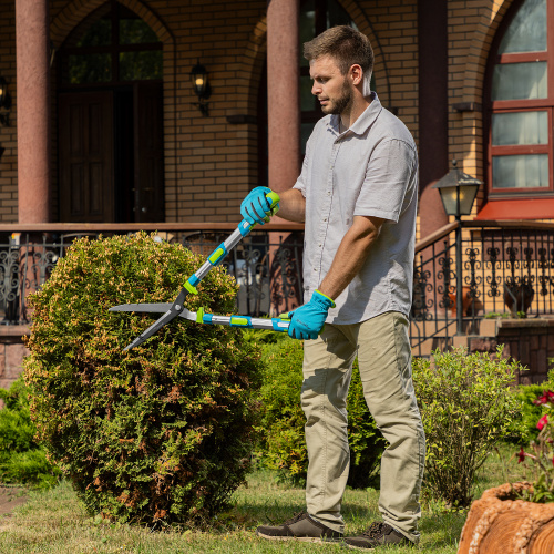 Кусторез, 640 - 820 мм, телескопические алюминиевые рукоятки, Luxe, Palisad по ценам производителя в Екатеринбурге с доставкой по всей России