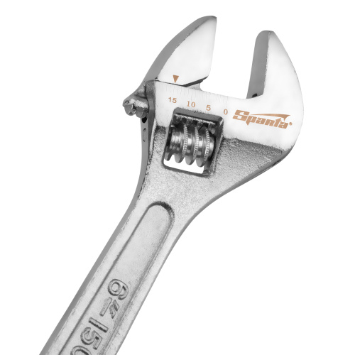 Ключ разводной, 150 мм, хромированный Sparta по ценам производителя в Екатеринбурге с доставкой по всей России