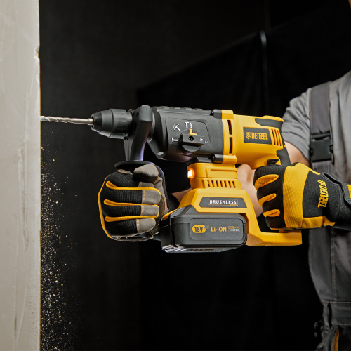 Перфоратор аккумуляторный BLRH-IB-26-0 Li-Ion, 18 В Denzel по ценам производителя в Екатеринбурге с доставкой по всей России