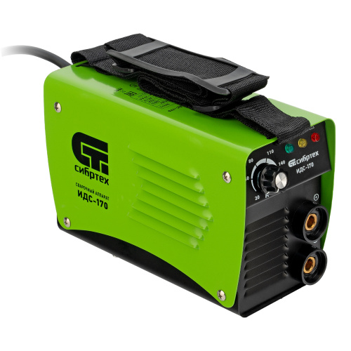 Аппарат инверторный дуговой сварки ИДС-170, 170 А, ПВ 80%, диаметр электрода 1.6-3.2 мм Сибртех по ценам производителя в Екатеринбурге с доставкой по всей России