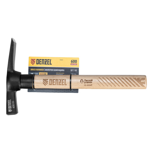 Молоток каменщика, 600 г, буковая рукоятка, EFP Denzel по ценам производителя в Екатеринбурге с доставкой по всей России