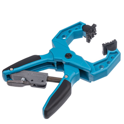 Струбцина клещеобразная 1-1/2, пластиковый корпус, храповой механизм жесткой фиксации, 38 мм Gross по ценам производителя в Екатеринбурге с доставкой по всей России