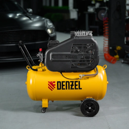 Компрессор воздушный рем. привод BCI 2200/100, 2,2 кВт, 100 литров, 420 л/мин Denzel по ценам производителя в Екатеринбурге с доставкой по всей России