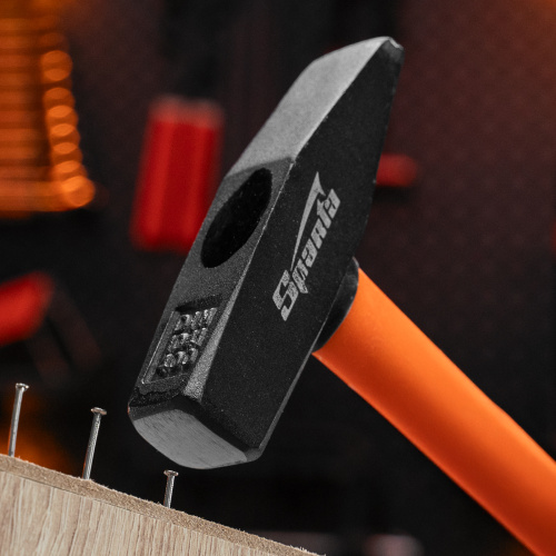 Молоток слесарный, 400 г, фибергласовая обрезиненная рукоятка Sparta по ценам производителя в Екатеринбурге с доставкой по всей России