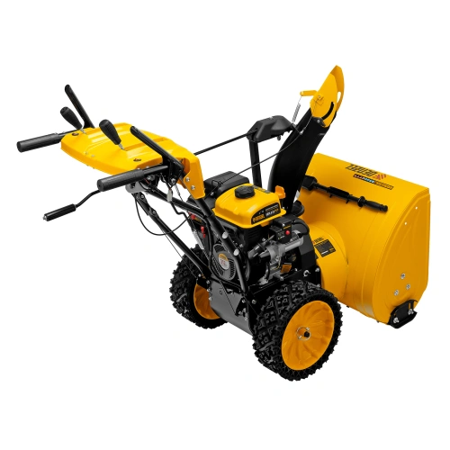 Бензиновая снегоуборочная машина SBM 610S PRO, 212 cc, электростартер, фара, обогрев Denzel по ценам производителя в Екатеринбурге с доставкой по всей России