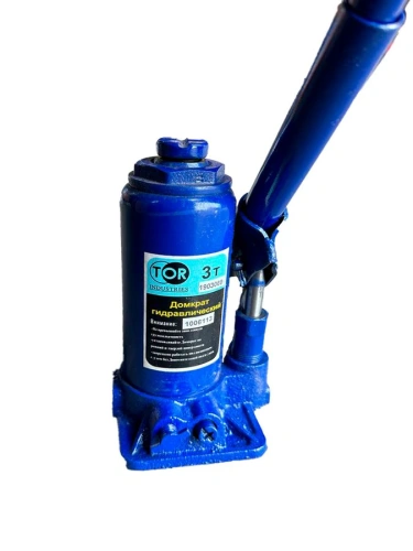Домкрат гидравлический TOR ДГ-3 г/п 3,0 т (в пластиковом кейсе) по ценам производителя в Екатеринбурге с доставкой по всей России