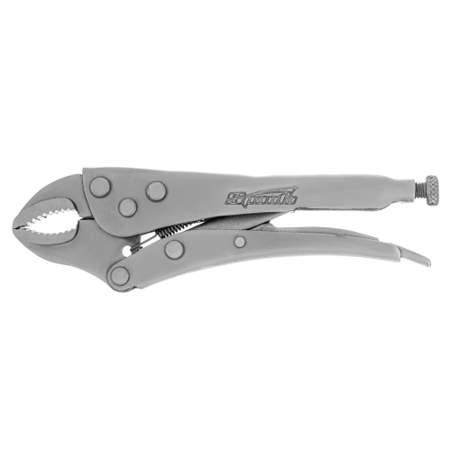 Зажим ручной, 180 мм, полукруглый захват Sparta по ценам производителя в Екатеринбурге с доставкой по всей России