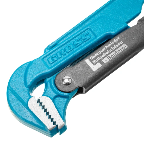 Ключ трубный рычажный 1, №1, цельнокованый, CrV, тип "L" Gross по ценам производителя в Екатеринбурге с доставкой по всей России