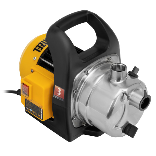 Садовый поверхностный насос GPL800Х, 800 Вт, 3200 л/ч, подъем 42 м, нержавейка Denzel по ценам производителя в Екатеринбурге с доставкой по всей России