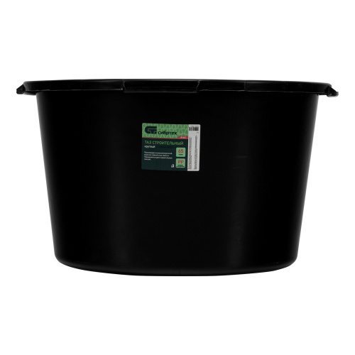 Таз круглый строительный, 65 л Сибртех по ценам производителя в Екатеринбурге с доставкой по всей России