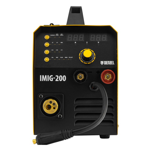 Аппарат инвертор. полуавтомат. cварки IMIG-200, 200 А, ПВ 60%, катушка 5 кг Denzel по ценам производителя в Екатеринбурге с доставкой по всей России