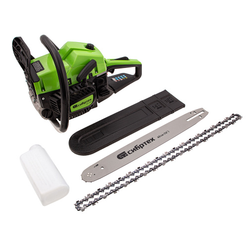 Пила цепная бензиновая БП-4540, 45 см3, шина 40 см, шаг 0.325, паз 1,5 мм, 64 звена Сибртех по ценам производителя в Екатеринбурге с доставкой по всей России