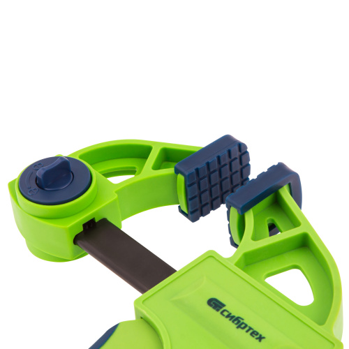 Струбцина F-образная, быстрозажимная, 900 х 70 х 1130 мм, пластиковый корпус, фиксатор, двухкомпонентная рукоятка Сибртех по ценам производителя в Екатеринбурге с доставкой по всей России