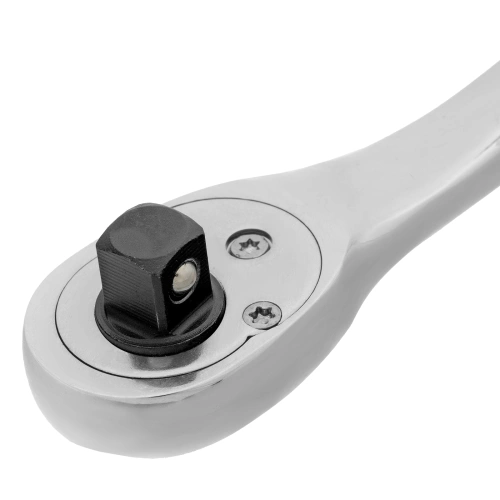 Ключ-трещотка 3/8", CrV, 90 зубьев, усиленный, хром Gross по ценам производителя в Екатеринбурге с доставкой по всей России