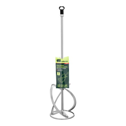 Насадка для миксера, для легких растворов, 140 х 590 мм, оцинкованная, хвостовик резьба М14 Сибртех по ценам производителя в Екатеринбурге с доставкой по всей России