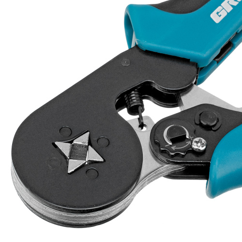 Клещи (пресс-клещи) для обжима наконечников электропроводов с сечением 0.25-8 мм2 Gross по ценам производителя в Екатеринбурге с доставкой по всей России