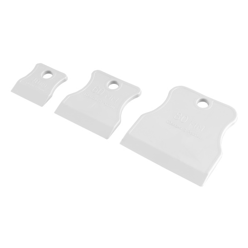 Набор шпателей 40-60-80 мм, белая резина, 3 шт. Sparta по ценам производителя в Екатеринбурге с доставкой по всей России