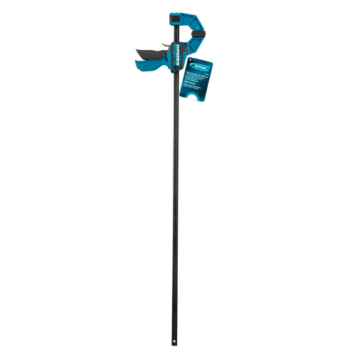 Струбцина реечная, быстрозажимная, пистолетного типа, пошаговый механизм, пластиковый корпус, 900 мм Gross по ценам производителя в Екатеринбурге с доставкой по всей России