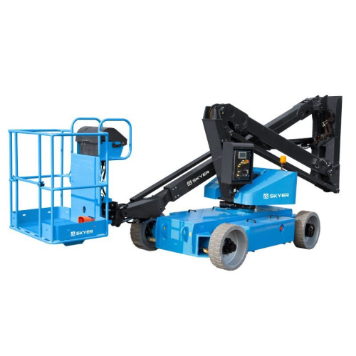Подъемник самоходный электрический коленчатый SKYER EKP1423 по ценам производителя в Екатеринбурге с доставкой по всей России