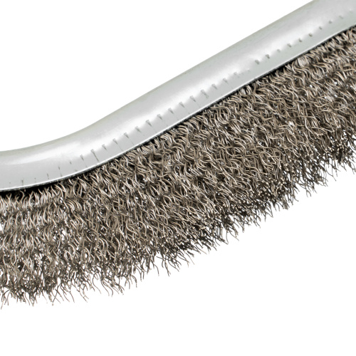 Щетка металлическая с пластмассовой ручкой, нержавеющая проволока DENZEL по ценам производителя в Екатеринбурге с доставкой по всей России