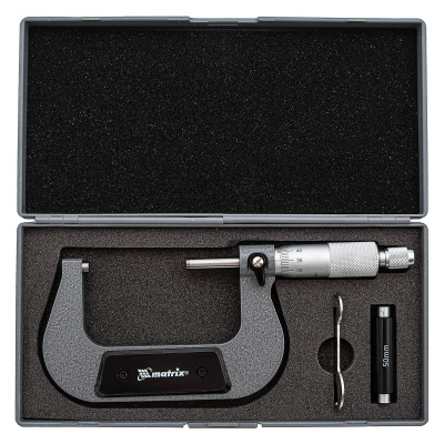 Микрометр механический,50-75 мм Matrix по ценам производителя в Екатеринбурге с доставкой по всей России
