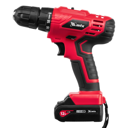 Дрель-шуруповерт аккумуляторная MCDL-12-02, Li-Ion, 12 В, 2 акк. MTX по ценам производителя в Екатеринбурге с доставкой по всей России