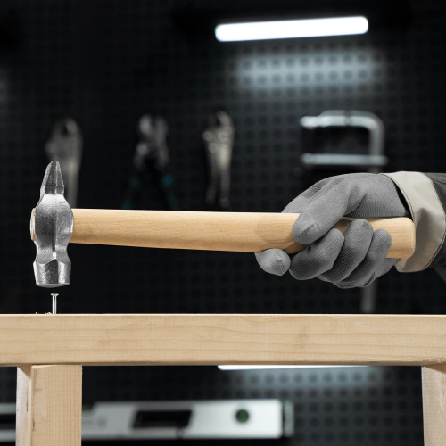 Молоток слесарный, 400 г, круглый боек, деревянная рукоятка по ценам производителя в Екатеринбурге с доставкой по всей России