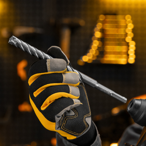 Бур по бетону, цельная крестовая пластина, 14x215 мм, SDS PLUS Denzel по ценам производителя в Екатеринбурге с доставкой по всей России