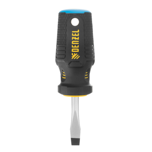 Отвертка SL6x38 мм, CrV, трехкомпонентная рукоятка Denzel по ценам производителя в Екатеринбурге с доставкой по всей России