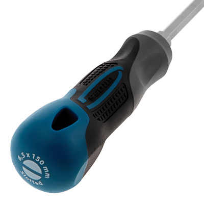 Отвертка SL6.5 x 150 мм, S2, трехкомпонентная рукоятка Gross по ценам производителя в Екатеринбурге с доставкой по всей России