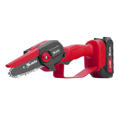 Цепная мини-пила аккумуляторная, MCS-100, шина 100 мм, Li-Ion, 20 В MTX по ценам производителя в Екатеринбурге с доставкой по всей России