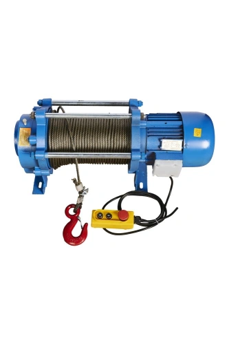Лебедка электрическая  750 кг  70 м с канатом 380 В TOR KCD по ценам производителя в Екатеринбурге с доставкой по всей России