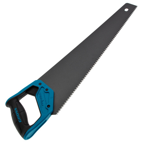 Ножовка по дереву "PIRANHA", 500 мм, 7 TPI, 3D-зуб, тефлоновое покрытие полотна, двухкомпонентная рукоятка Gross по ценам производителя в Екатеринбурге с доставкой по всей России