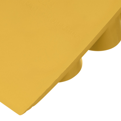 Упор противооткатный для грузового транспорта, ЖЕЛТЫЙ, 35 т, 438х200х205 мм Stels по ценам производителя в Екатеринбурге с доставкой по всей России