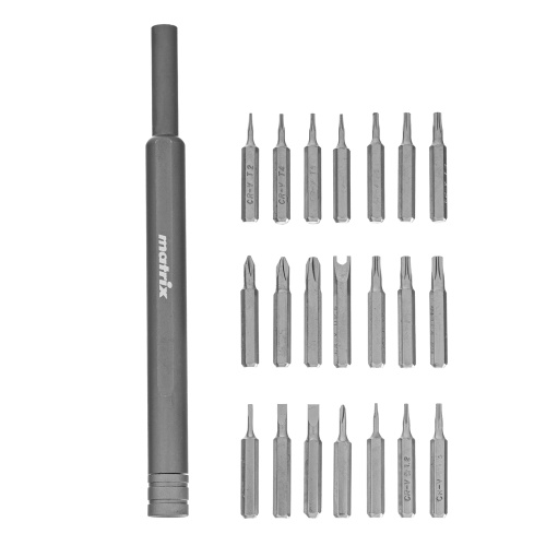 Набор для точных работ 22 в 1, универсальный, сталь CrV Matrix по ценам производителя в Екатеринбурге с доставкой по всей России