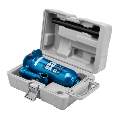 Домкрат гидравлический бутылочный, 5 т, h подъема 207-404 мм, в пластиковом кейсе Stels по ценам производителя в Екатеринбурге с доставкой по всей России