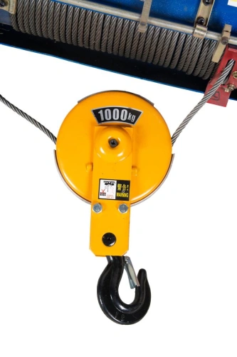 Таль передвижная  1т  9м 380В электрическая канатная TOR CD (серия J) по ценам производителя в Екатеринбурге с доставкой по всей России