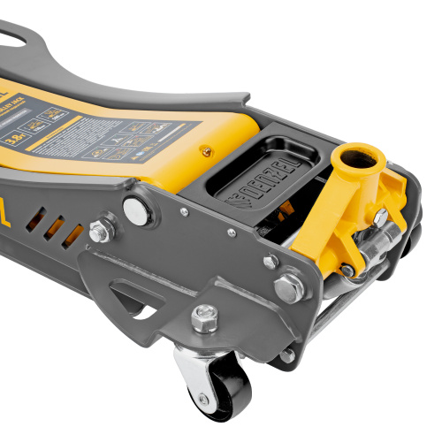 Домкрат гидравлический подкатной, 3,8 т, 110-580 мм, быстрый подъем, низкий подхват, проф. Denzel по ценам производителя в Екатеринбурге с доставкой по всей России