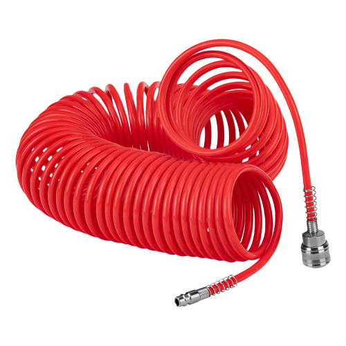 Шланг спиральный воздушный, 15 м, с быстросъемными соединениями Matrix по ценам производителя в Екатеринбурге с доставкой по всей России