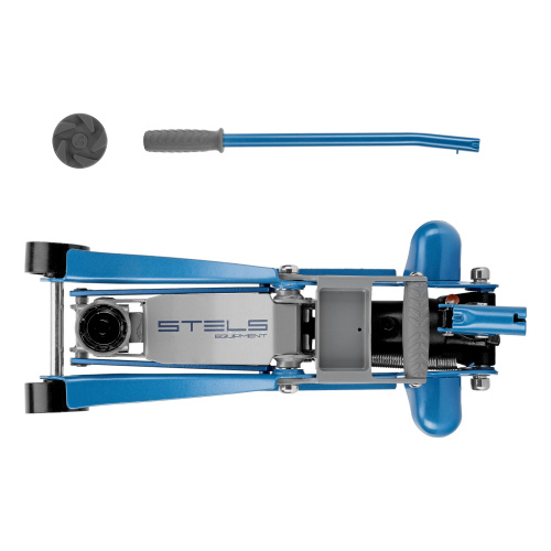 Домкрат гидравлический подкатной, поворотная рукоятка, 2 т, Low Profile, 100-350 мм Stels по ценам производителя в Екатеринбурге с доставкой по всей России